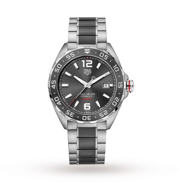 TAG Heuer Formula 1 Calibre 5 Automatic Date 43mm Mens Watch WAZ2011.BA0843