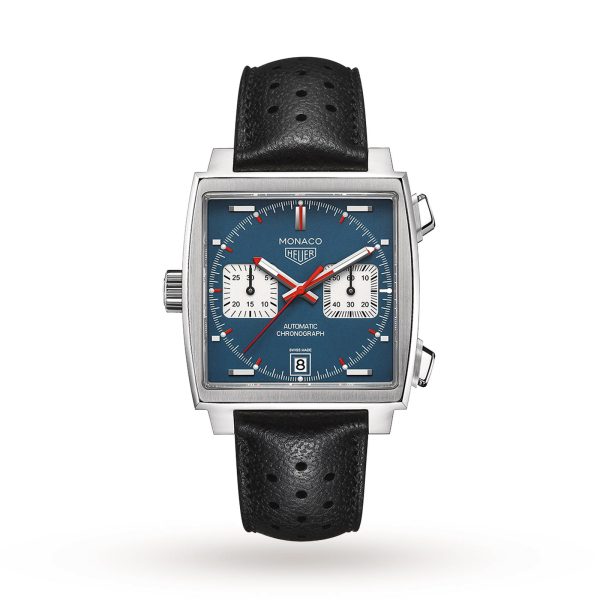 TAG Heuer Vintage Monaco Automatic 39mm Mens Watch CAW211P.FC6356