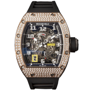 Richard Mille RM030 Automatic Winding Titanium Rose Gold Diamonds