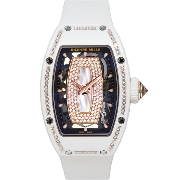 Richard Mille RM07-01 Rose Gold ATZ MOP Dial Automatic Winding