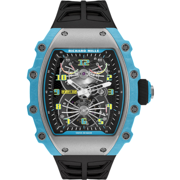 Richard Mille RM21-02 Manual Winding Tourbillon Aerodyne – Titanium & Quartz TPT (TI FQ) Limited Edition