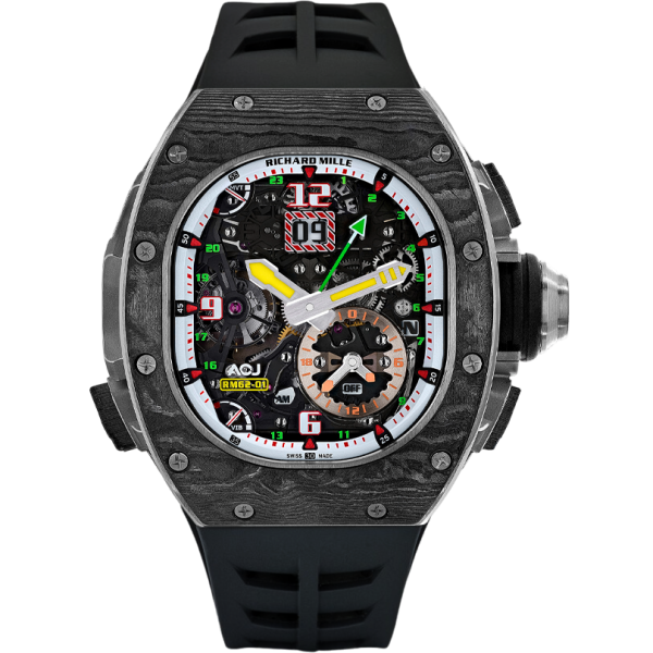 Richard Mille RM62-01 Manual Winding Tourbillon Vibrating Alarm “Airbus Corporate Jets” Limited Edition