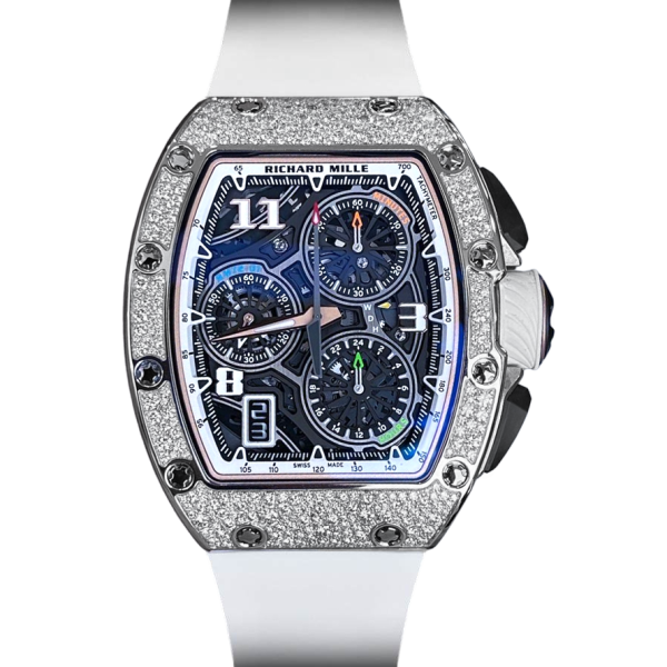 Richard Mille RM72-01 White Gold Snow (RM72-01 WG SNOW)