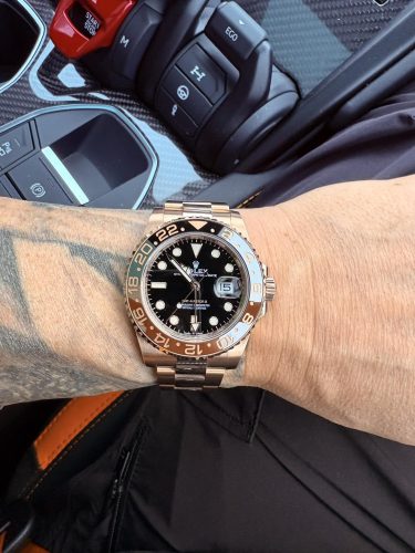 Superclone Rolex GMT-Master II 40mm Black Dial 126711CHNR Root Beer photo review